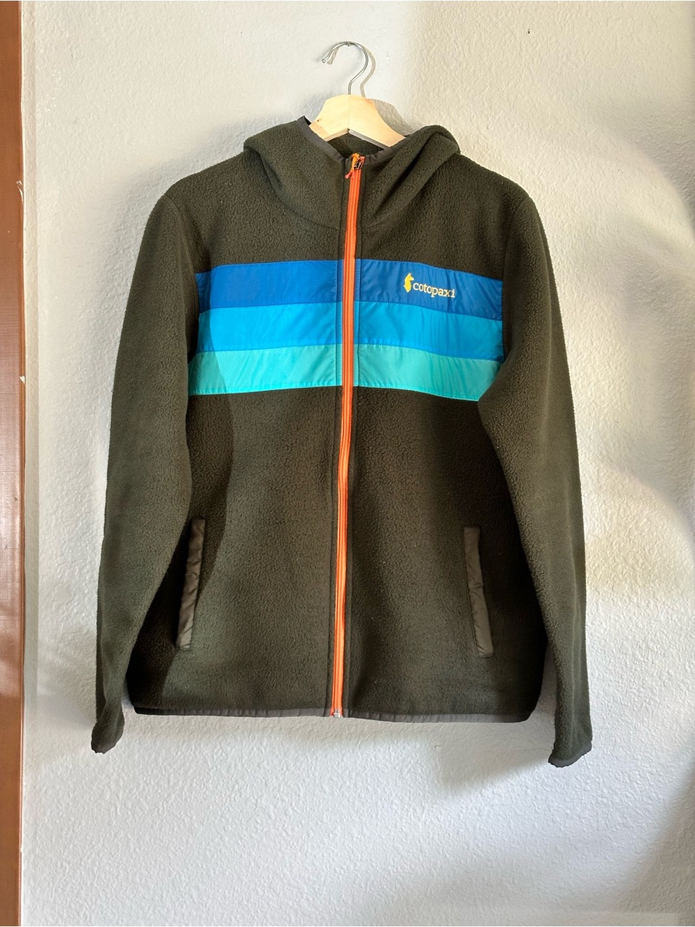 Cotopaxi full-zip Teca fleece with hood